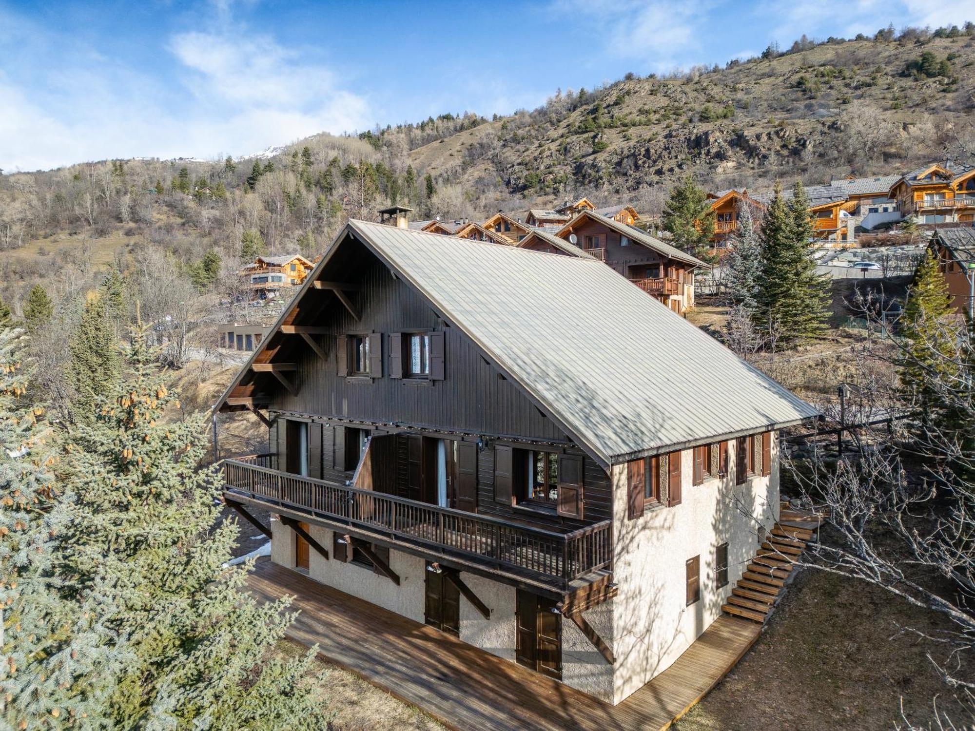 Serre Chevalier Studio 30 M2 Coin Montagne A 8 Minutes Des Pistes Saint-Chaffrey Exterior foto